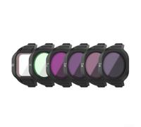 Adjustable CPL and ND/PL/UV Filter Set, 6-Pack Optical Glass Filters for DJI 5 Pro, Reduces Light Exposure, Enhances Color Saturation and Image, for Aerial Photography Enthusiasts