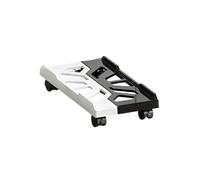 Adjustable CPU Stand with Casters, Heavy Duty PC Tower Trolley for Office Home Desk