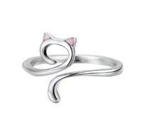 Adjustable Crochet Yarn Tension Ring Pack of 4 Rings English, A, Zinc alloy, No Gemstone