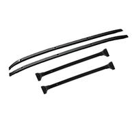 Adjustable Crossbars Locks For Toyota For Highlander For Kluger 2020 2021 2022 Cargo Crossbars Luggage Carrier Black 4PCS Roof Rail Racks Cross Bars Kit Car Rack