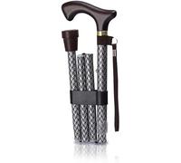 Adjustable Crutches, Foldable with Handle/ 5 Adjustable Height/Arthritis Elderly Anti Slip Rubber,A, A Walking Stick Practical Parent's Gift It's so kind of you