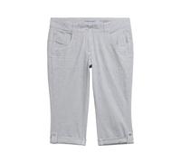 Adjustable Cuff Striped Trousers for Women Tom Tailor Bleu 44