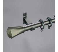 Adjustable Curtain Rod Set 50600cm 13ft Length Perfect for Living Room & Kitchen Includes Mounting BracketsStylish Home Décor Solution