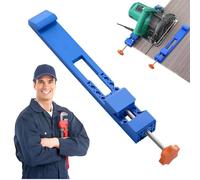 Adjustable Cutting Machine Base Guide,Adjustable Base Guide,Precision Wood Cutting Guide,Adjustable Machine Cutting Guide,Portable Adjustable ABS Cutter Holder,Circular Saw Guide,Cutting Guide Rail