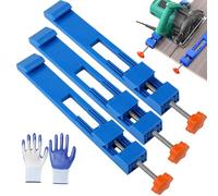 Adjustable Cutting Machine Base Guide, Circular Saw Quick Cutting Guide, Skill Saw Guide, Electric Circular Saw Milling Positioning Clamp (3pcs)