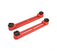 Adjustable Cutting Machine Base Guide for Circular Saw, Woodworking Positioning Clamp with Bidirectional Reverse Buckle, Fits 4-Inch to 6-(RED)