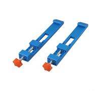 Adjustable Cutting Machine Base Rail,Saw Guide With Secure Locking Mechanism, Adjustable Base From 145Mm To 208Mm,Reliable Performance During Cutting Tasks(2PCS)
