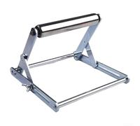 Adjustable Cutting Machine Roller Support Frame Auxiliary Support Frame Table Saw Frame, Height Adjustable Range 45~130MM, Metal Cutting Machine Working Support Frame Cutting Machine Accessories