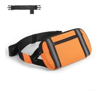 Adjustable Cycling Sports Waist Bag Perfect for Storing Essentials While Riding (Orange)