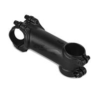 Adjustable Cycling Stem 31.8mm | + 7° Tilt CNC Machined Aluminum Alloy | Compatible for 28.6mm Steerer Tubes / 31.8mm Handlebars | Road & Mountain Rides | Red/Black/Gold (Black)