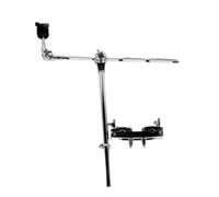 Adjustable Cymbals Boom Arm With Metal Clamp Holder Cymbals Extension Mounting Attachment Drum Accessories Metal Texture Professional Extension Arm