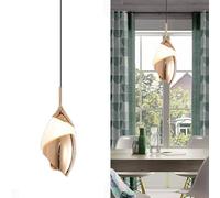 Adjustable Dark Green Acrylic Pendant Light - Modern Minimalist Hanging Lamp for Bedroom & Living Room - Aluminium Body 80in Wire for Stylish Home Decor