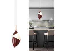 Adjustable Dark Green Acrylic Pendant Light - Modern Minimalist Hanging Lamp for Bedroom & Living Room - Aluminium Body 80in Wire for Stylish Home Decor