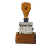 Adjustable Date Rubber Stamps Wood Metal DIY Diary(A)