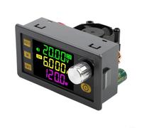 Adjustable DC DC Converter 120W Boost Power Supply Module 0-36V 6A with LCD Display For MPPT Solar Charging for CNC Industrial Lab Testing XY-SK120 Black