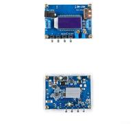 Adjustable DC-DC Converter Module 1-24V with LCD Display, 3A Voltage Regulator with Overload Protection, Dual USB & DC5.5mm Output for Business & Industrial Testing