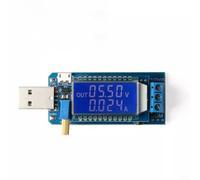Adjustable DC-DC Converter USB Power Module, 1.2V-24V Step Up Down Voltage Regulator with Digital Display, 0-3A Current Monitor for Electronics DIY Projects