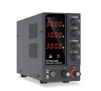 Adjustable DC Laboratory 30V 10A Lab Power Supply Adjustable 60V 5A Voltage Regulator Stabilizer Switching Power Supply(4 Digits 30V 6A)