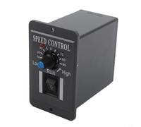 Adjustable DC Motor Speed Regulator with Pulse Width Modulation for 10V-60V Power Supply and Reversible Rotation Control