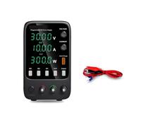 Adjustable DC Power Supply LED Digital Lab Bench Source Stabilized Voltage Regulator Switch(4 digits APS3010H)