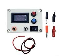 Adjustable DC Power Supply Module, 5-35V Input, 1.3-30V Output, 5A Constant Current Voltage Regulator, Dual Display Meter for Computer Repair, Battery Charging,