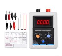 Adjustable DC Voltage Tester for Comprehensive Testing of Electrical Components Such as MOS Transistors IGBT Diodes and MOVs (red)