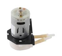 Adjustable DC12V Peristaltic Dosing Pump, Silent Liquid Transfer Pump for Aquarium Lab Use, Reversible Flow Direction with Easy - Clean Head for Chemicals and Analytical