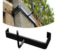Adjustable Deck Post Anchor Base, Fence Post Security Brackets, Concrete Post Clips for 4inch Concrete Foundation For Garden