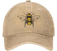 Adjustable Denim Baseball Cap Bee Cap Honey Bees Cap for Men Baseball Caps able Hats