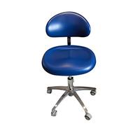 Adjustable Dental Chair with PU Leather Seat 360° Rotat Professal Home Office StoolAssistant Chair for Dental Practice
