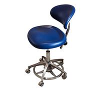 Adjustable Dental Chair with PU Leather Seat 360° RotatHome Office Stool Professal Assistant Chair for Dental Practices and Clinics