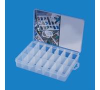 Adjustable Department Storage Box Transparent Storage Box (1211)