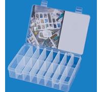 Adjustable Department Storage Box Transparent Storage Box (1214)