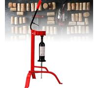 Adjustable Depth Corking Machine for Home Brewing, Compatible with Various Cork Sizes, Essential for Wine Bottle Sealing