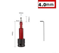 Adjustable Depth Countersink Drill Bits for Woodworking with Quick Change 3/8in Adapter (4.0mm)