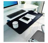 Adjustable Desk Extension Shelf for Mouse & Keyboard Foldable 90° Desktop Expander No Drill Required Available in Black White Pink Increases Workspace Area