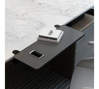 Adjustable Desk TrayFoldable Keyboard Der Cuter Arm Rest Support No Drill Installat Easy to Setup SpaceSaving Solut for Home Office