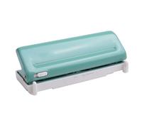 Adjustable Desktop 6-Hole Paper Punch - 10-Sheet Capacity For A4 A5 A6 A7 B5 Sheets, Planner Diary Organizer Tool(Color 2)