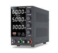 Adjustable Desktop Power Supply with 120V Output for Battery Charging, Electronic Maintenance, and Laboratory Use