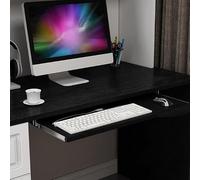 Adjustable Desktop Pull-Out Stand Holder - Lightweight & Easy Slide-in Design, Perfect for Home Office Typing & Work - Ergonomic Support for Enhanced Comfort
