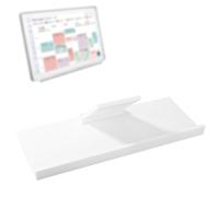 Adjustable Desktop Stand for Skylight Calendar, Heavy-Duty Detachable Desk Mount Holder 40x16cm/15.75x6.3in Stable Base for Skylight Calendar Max 27 Inch Tool-Free Premium Accessory (White)
