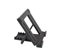 Adjustable Desktop Tablet Mini Stand, Phone Holder Learning Machine Fixed Stand, Foldable Support Accessories(Black)