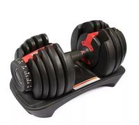 Adjustable Dial Dumbbell Set 24kg & 40kg - Quick Dial Smart Weight for Home Gym - 15-in-1 Weight Settings - Strength Training & Full Body Workout Equipment for Bodybuilding (40, Kilograms)