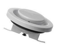 Ø 100mm / 4'' Adjustable Diffuser - Air Exhaust Valve - Ventilation Ducting Cover - Metal - White