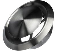 Adjustable Diffuser 160mm / 6.3" Universal Metal Air Supply / Exhaust Valve Stainless Steel Ventilation Ducting Cover