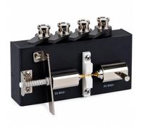 Adjustable Digital Bridge Test Fixture for Components | Gold-plated Pins, Capacitor Resistor Inductor Testing, Dc-30mhz, Adjustable Touch Spacing