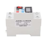 Adjustable Digital Display Voltage Current Protective Device Arrester Secondary Protection 1-63A 240-300V