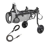 Adjustable Disabled Dog Trolley with Quiet Wheels, Breathable Harness and Lightweight Aluminum Alloy Design - Designed Exclusively for Dogs, Rehabilitation Tools
