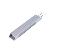 Adjustable Disc Rheostat 1Pcs Trapezoidal Aluminum Shell Inverter Braking Resistor Rxlg-800W1000W1500W2000W Small Size Servo Drive Brake Fixed Resistor(800 Watts,12 Ohm)