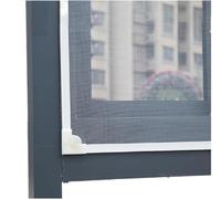 Adjustable DIY Magnetic Window Screen, Adjustable DIY Window Screen with Fiberglass Mesh, White, 58 Sizes(White Mesh,200x280cm)